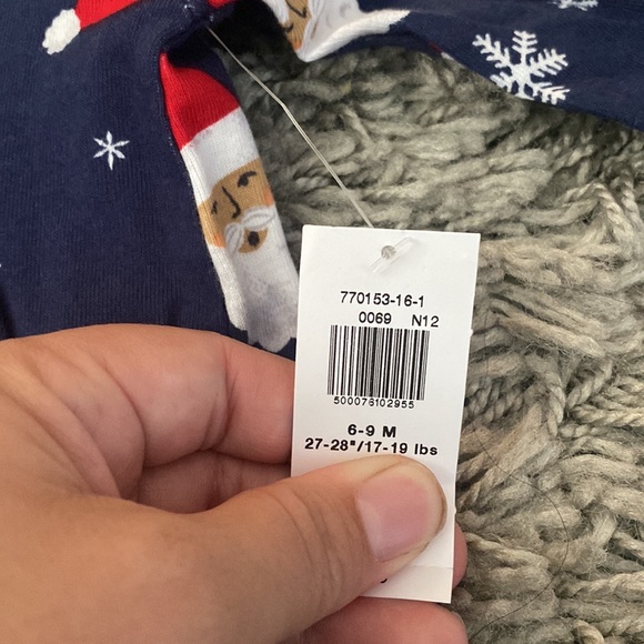 Christmas footie pjs - Picture 6 of 6